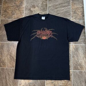 Deadliest Catch T Shirt Mens 2XL Black 2006 Cotton Sitka Alaska Crab